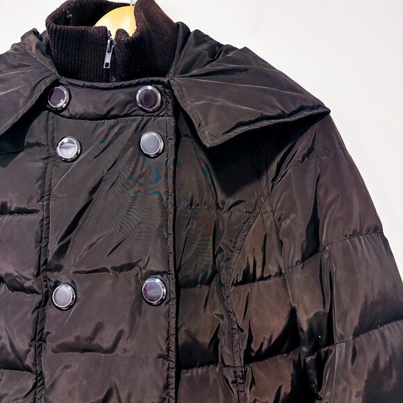 SOIA & KYO Brown Down Puffer Coat | Warm Winter Jacket | X-Small * - Picture 3 of 11